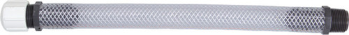FIRE POWER 300-10001 FILLER HOSE W/SCREW CAP REINFORCED 12"
