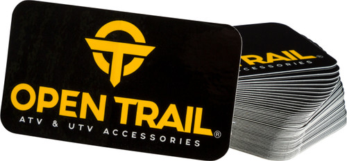 OPEN TRAIL 99-7122 STICKER 3" (50 PK)