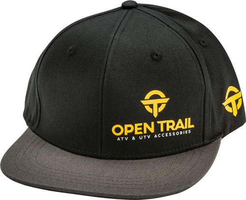 OPEN TRAIL 99-7123 O.T. HAT BLACK/YELLOW