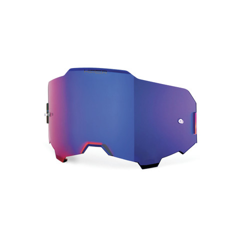 100% 59055-00001 ARMEGA/ARMATIC HIPER HIPER MIRROR BLUE LENS