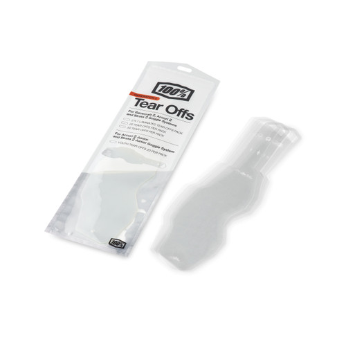 100% 59108-00001 AC2/ST2 JUNIOR STANDARD STANDARD TEAR-OFFS 20 PK