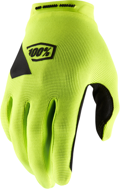 100% 10011-00013 RIDECAMP GLOVES FLUO YELLOW XL