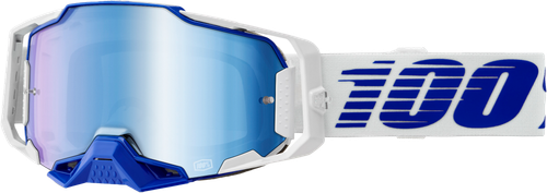 100% 50005-00031 ARMEGA GOGGLE BLUE W/BLUE MIRROR LENS