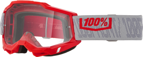 100% 50013-10063 ACCURI 2 GOGGLE GATORBACK CLEAR LENS