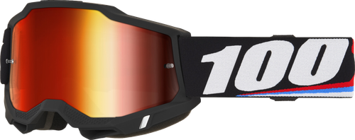 100% 50014-10065 ACCURI 2 GOGGLE MAGNUS RED MIRROR LENS