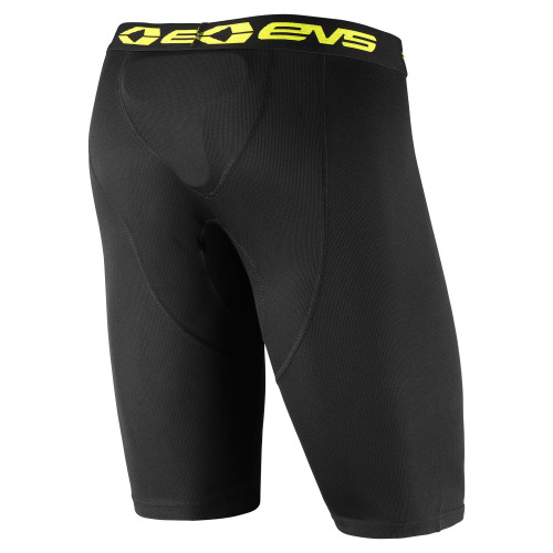 EVS TUGBOTVENT-BK-YL VENTED SHORTS BLACK YL