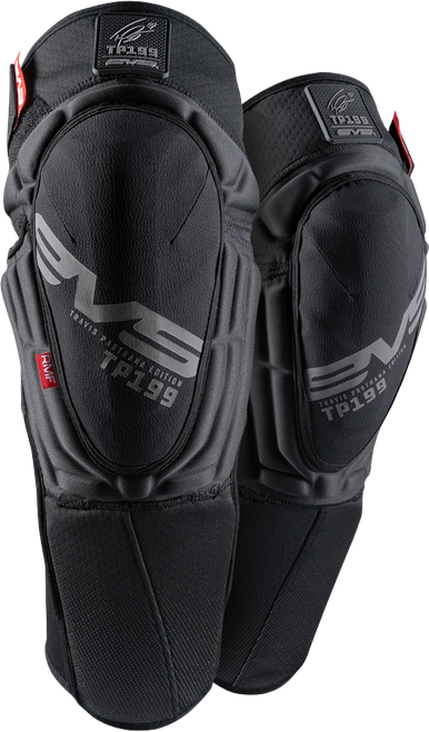 EVS TP199K-BKO-Y TP199 KNEE/SHIN GUARD BLACKOUT YOUTH