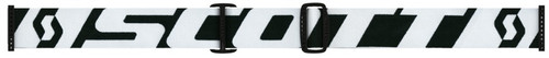 SCOTT 2626021007269 BUZZ PRO GOGGLE BLACK/WHITE W/SILVER CHROME LENS