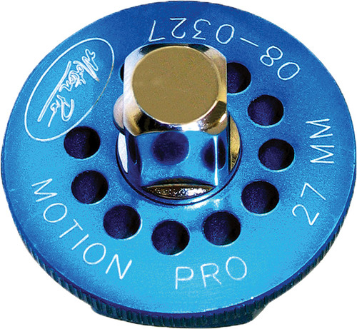 MOTION PRO 08-0327 COMBO AXLE WRENCH/TIRE TOOL 3/8" BREAKER BAR 27MM ADAPTER