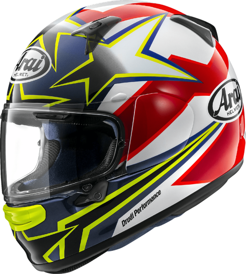 ARAI HELMETS 0101-17457 Regent-X Stars & Stripes Helmet - Stars & Stripes Yellow XS - Open Box