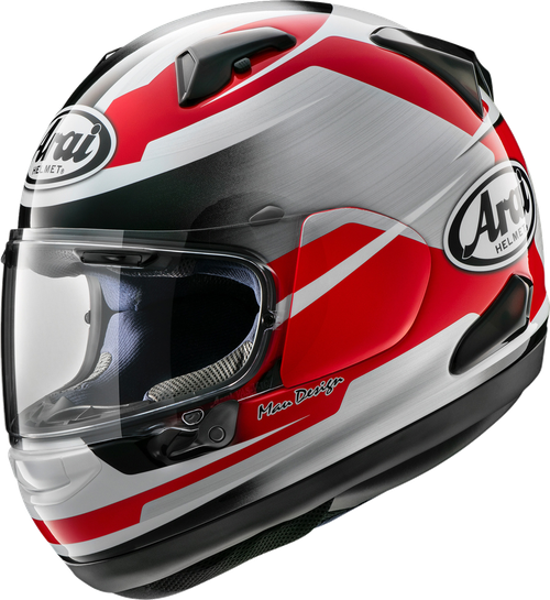 ARAI HELMETS 0101-18119 Quantum-X Steel Helmet - Steel Red Large - Open Box