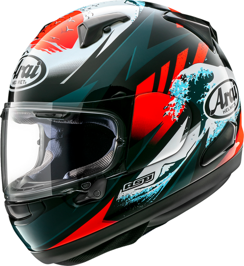 ARAI HELMETS 0101-18598 Quantum-X Wave Helmet - Wave Small - Open Box