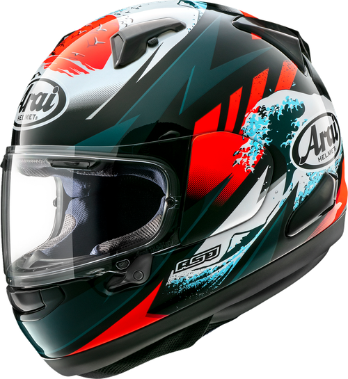 ARAI HELMETS 0101-18600 Quantum-X Wave Helmet - Wave Large - Open Box