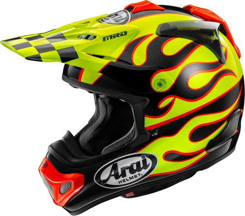 ARAI HELMETS 0110-8961 VX-Pro4 Flame Helmet - Flame Yellow Medium - Open Box