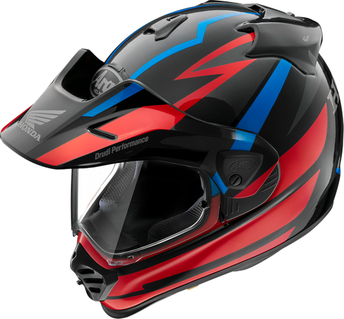 ARAI HELMETS 0140-0498 XD-5 Honda Africa Twin Helmet - Honda Africa Twin Red Large - Open Box