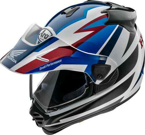 ARAI HELMETS 0140-0504 XD-5 Honda Africa Twin Helmet - Honda Africa Twin Blue Large - Open Box