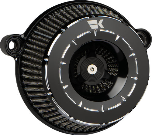 KHROME WERKS 250200 Instigator Air Cleaner - Klassic Black Twin Cam - Open Box
