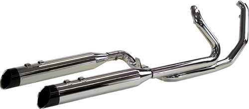 KHROME WERKS 200435 2-Into-2 Two-Step Crossover Header System - Chrome FL - Open Box