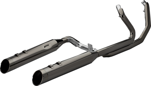 KHROME WERKS 201500 2-into-2 Dominator Exhaust System - Eclipse® with Klassic Tip M8 - Open Box