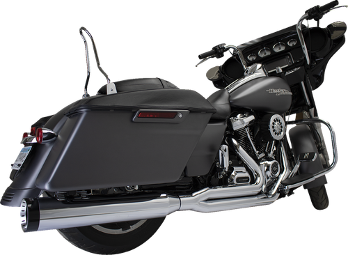 KHROME WERKS 201775-SR 2-into-1 Outlaw-SR Exhaust System - Eclipse Without End Cap M8 Touring - Open Box