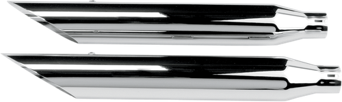 KHROME WERKS 202350 3" HP-Plus® Slip-On Mufflers - Slashcut - Open Box