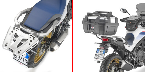 GIVI SR1201 SPECIFIC REAR RACK MONOLOCK/MONOKEY ALUMINIUM HON