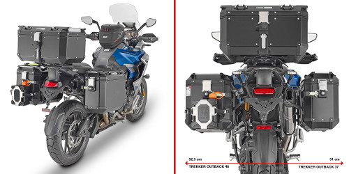 GIVI PLO6423CAM SIDE CASE HARDWARE PL ONE-FIT CAM TRI