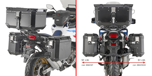 GIVI PLOS1178CAM SIDE CASE HARDWARE PL ONE-FIT CAM HON