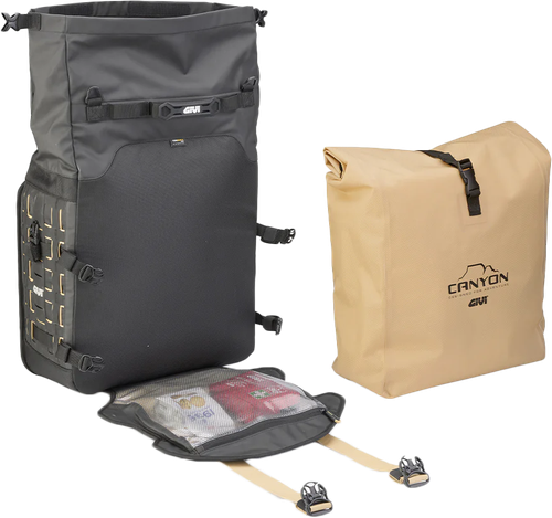 GIVI GRT709B CANYON ADV SADDLEBAGS 35L EA BLACK