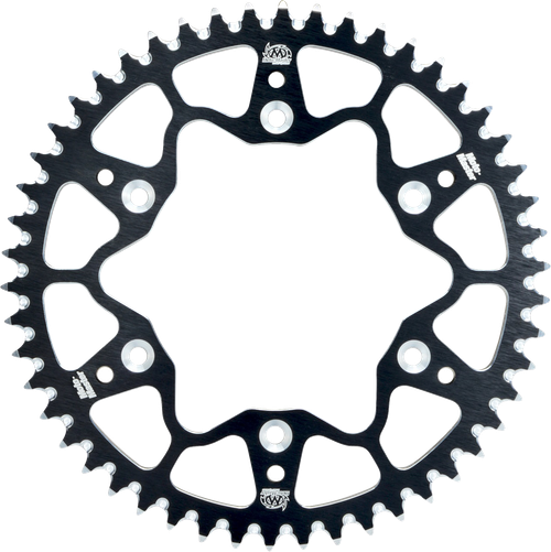 MOTO-MASTER 620012251 7075 Aluminum Rear Sprocket - 51 Tooth - Black - Suzuki - 51 Tooth Black Suzuki