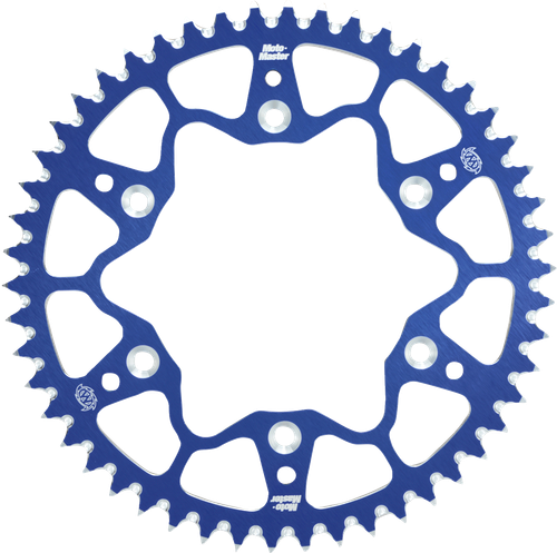 MOTO-MASTER 620122450 7075 Aluminum Rear Sprocket - 50 Tooth - Blue - 50 Tooth Blue