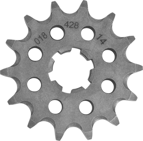 MOTO-MASTER 610181114 Front Sprocket - 14 Tooth - Suzuki/Yamaha - 14 Tooth Suzuki/Yamaha