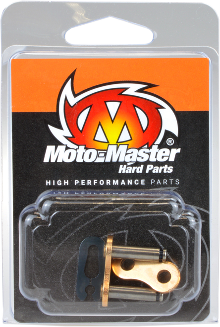 MOTO-MASTER 21342811 V2 428 - Connecting Link - Clip - Gold - Connecting Link Clip Gold