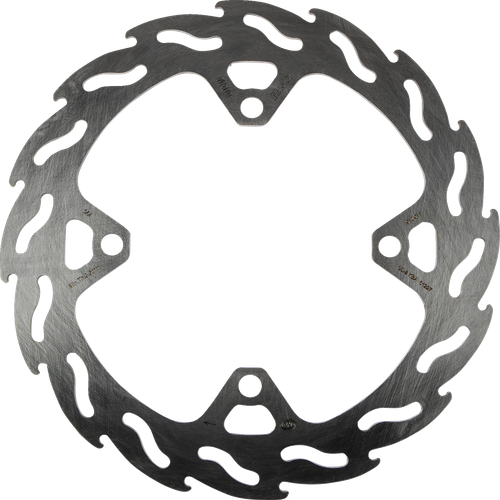 MOTO-MASTER 110216-PU Brake Rotor - Rear - Flame - Rear Flame
