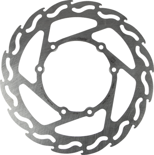 MOTO-MASTER 110285-PU Brake Rotor - Front - Flame - Front Flame