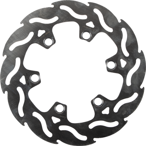 MOTO-MASTER 110385-PU Brake Rotor - Rear - Flame - Rear Flame