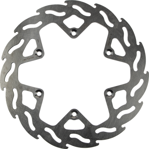 MOTO-MASTER 110725-PU Brake Rotor - Rear - Flame - Rear Flame