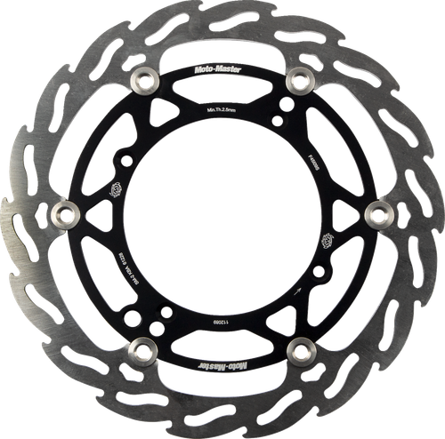 MOTO-MASTER 112089-PU Brake Rotor - Front - Flame - Front Flame