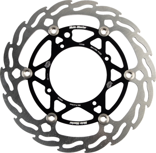 MOTO-MASTER 112160-PU Brake Rotor - Front - Flame - Front Flame