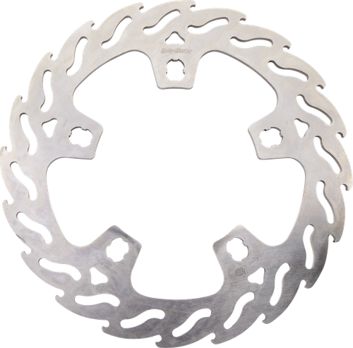 MOTO-MASTER 110762-PU Brake Rotor - Front Left - Flame - Front Left Flame