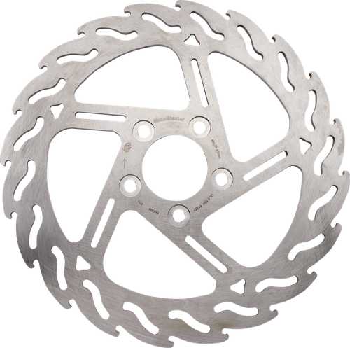 MOTO-MASTER 110769-PU Brake Rotor - Rear - Flame - Rear Flame