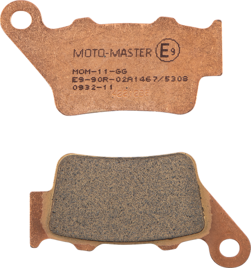 MOTO-MASTER 93211-PU Brake Pads - Racing Series