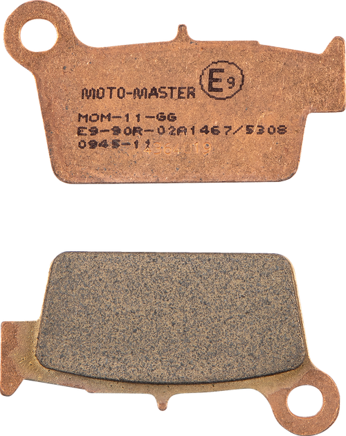 MOTO-MASTER 94511-PU Brake Pads - Racing Series