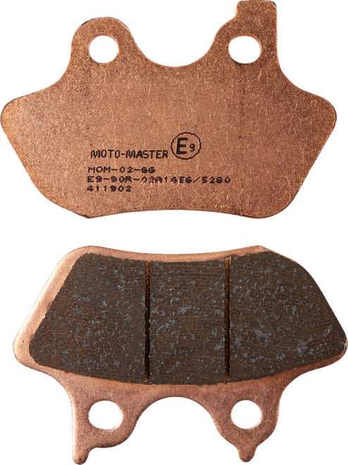 MOTO-MASTER 411902-PU Brake Pads - Sintered Series