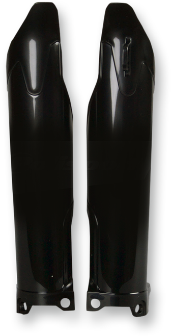 POLISPORT 8351800002 Fork Guard Cover - Black - Kawasaki - Black Kawasaki