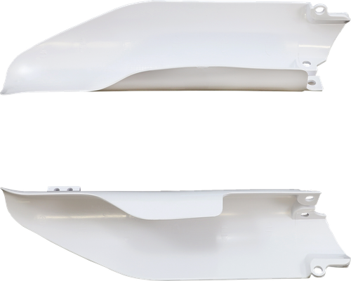POLISPORT 8398300001 Fork Guard Cover - White - Suzuki - White Suzuki