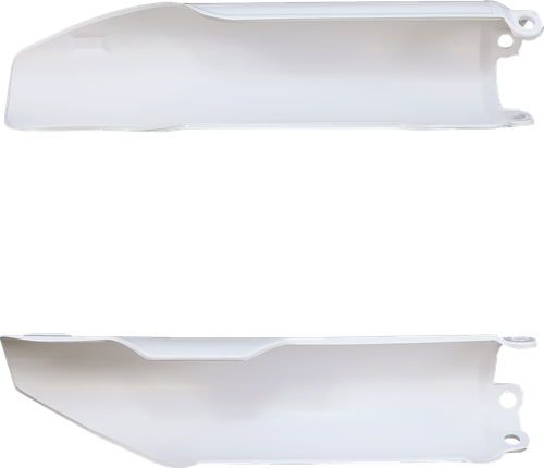 POLISPORT 8394000001 Fork Guard Cover - White - Honda - White Honda