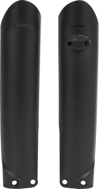 POLISPORT 8398600003 Fork Guard Cover - Black - Gas Gas/Husqvarna/KTM/Rieju - Black Gas Gas/Husqvarna/KTM/Rieju
