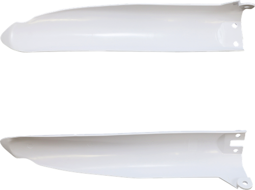 POLISPORT 8395000001 Fork Guard Cover - White - Kawasaki - White Kawasaki