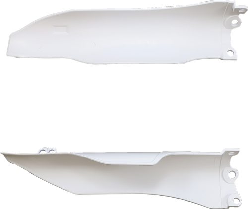 POLISPORT 8351200001 Fork Guard Cover - White - Kawasaki - White Kawasaki
